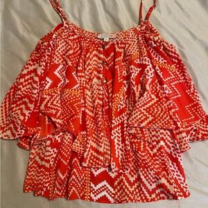 GB Off Shoulder Flowly Blouse